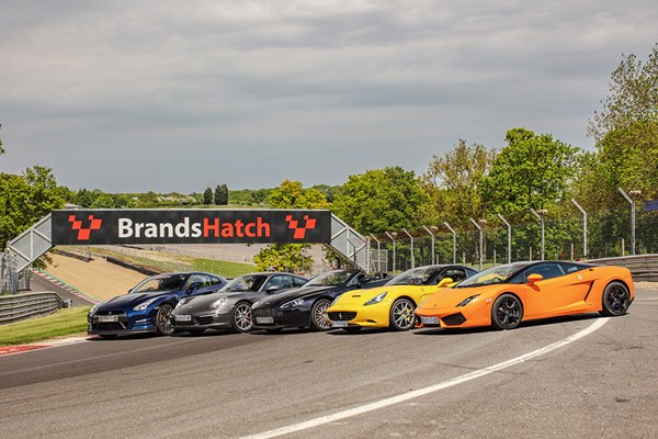 Five Supercar Driving Blast At Brands Hatch
