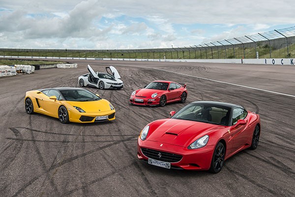 Four Supercar Driving Blast With High Speed Passenger Ride  Week Round