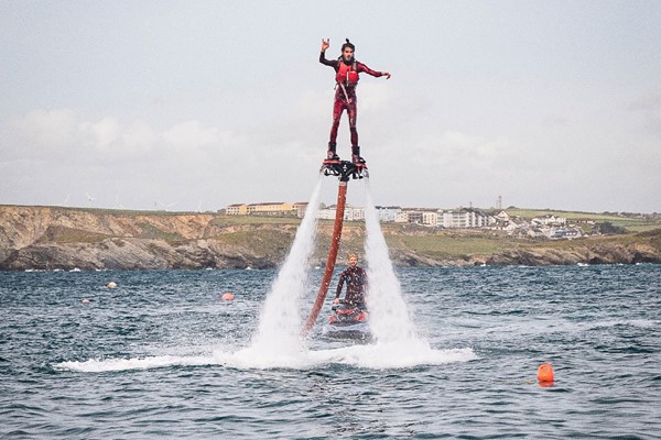 30 Minute One To One Flyingboarding Lesson For One At Fly Newquay