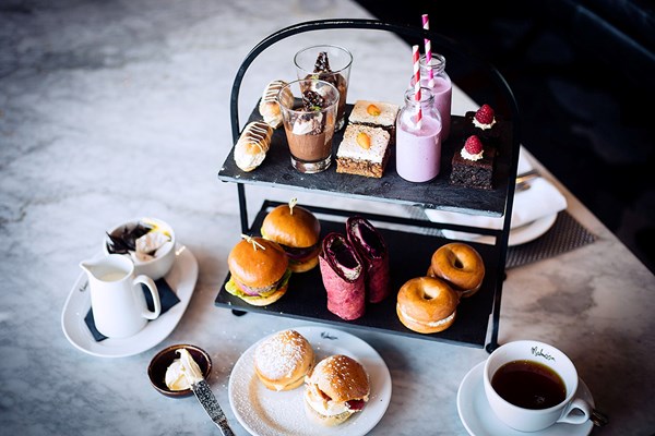 Gin Afternoon Tea For Two At A Malmaison