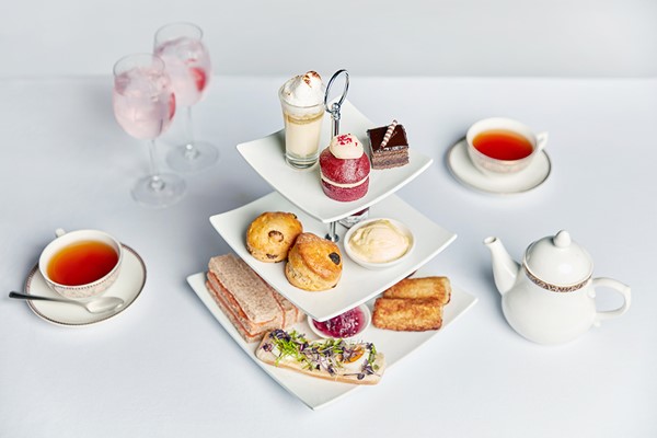 Gin Afternoon Tea For Two At St Pierre Marriott Hotel And Country Club