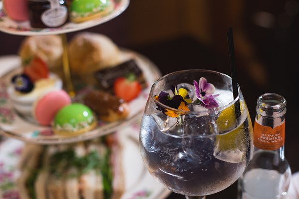 Gin Afternoon Tea For Two At The Vicarage Freehouse And Rooms