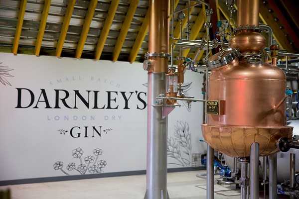 Gin Distillery Tour And Lunch At Darnleys Gin Distillery For Two