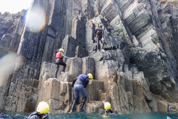 Half Day Coasteering Experience For Two At Preseli Venture