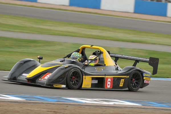 High Speed Passenger Ride In A Radical Race Car
