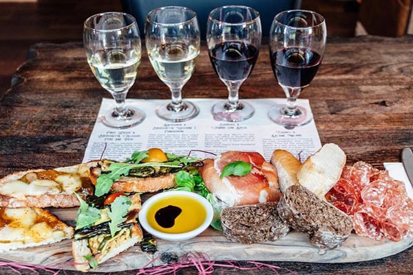 Italian Food And Wine Pairings For Two At Veeno