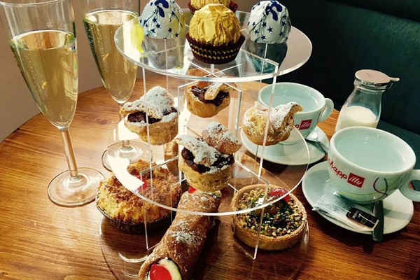 Italian Themed Bottomless Afternoon Tea For Two At La Mucca Nera