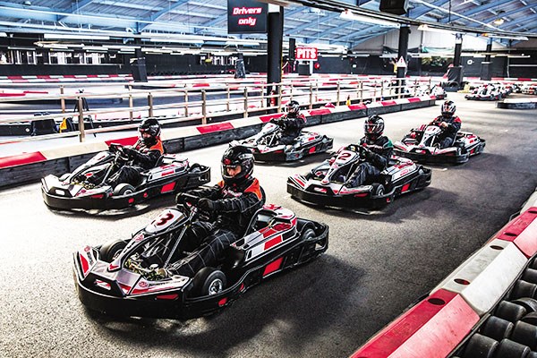 50 Lap Indoor Karting Race For Two - Special Offer
