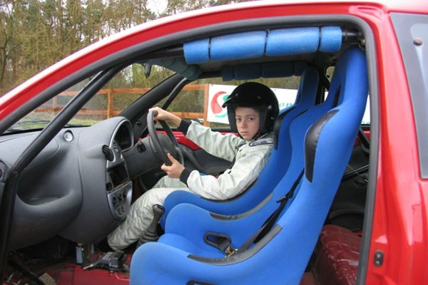 Junior Driving Experience At Silverstone Rally School