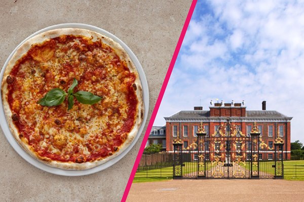 Kensington Palace Entry With Three Courses And Bottle Of Wine At Prezo For Two