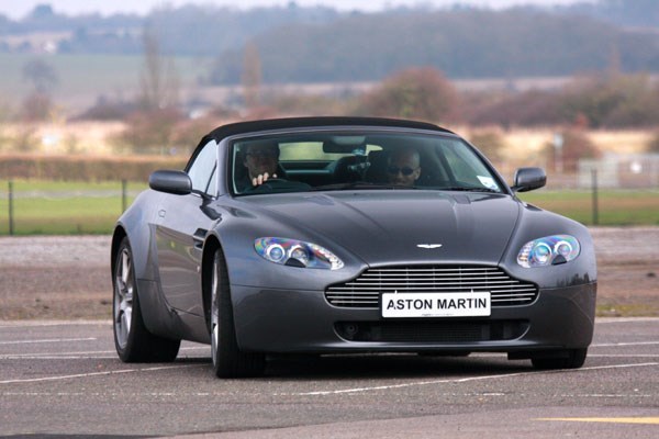Lamborghini And Aston Martin Driving Thrill With Passenger Ride