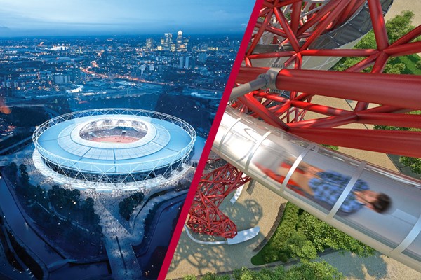 London Stadium Tour And The Slide At The Arcelormittal Orbit For Two