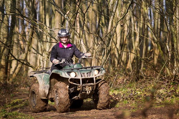 One Hour Off Road Driving Experience And Two Hour Quad Bike Thrill For One