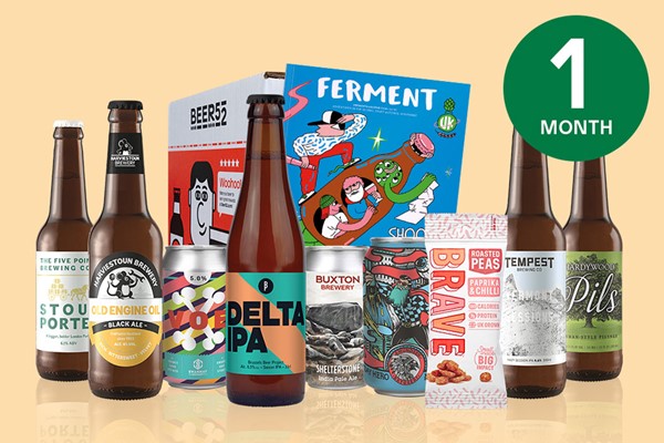 One Month Eight Pack Of Beer Subscription To Beer52 For One