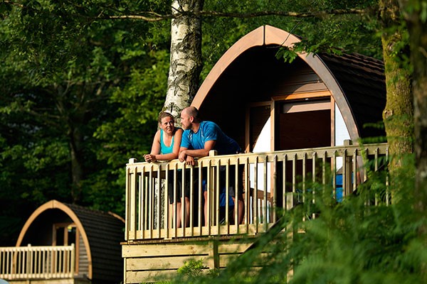 One Night Glamping Break For Two At Park Cliffe