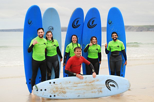 A Half Day Surf Experience For Two At Escape Surf School