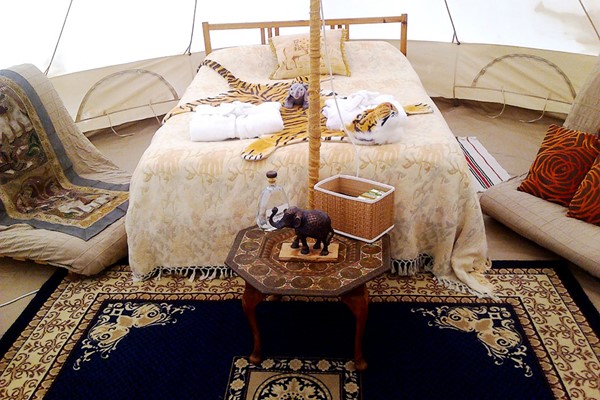 Overnight Stay In Bell Tent In Dorset For Two At Dorset Country Holidays