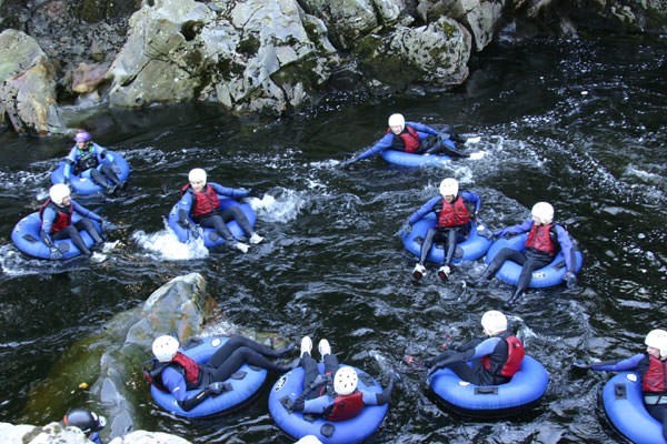 Adventure River Tubing And Cliff Jumping In Scotland