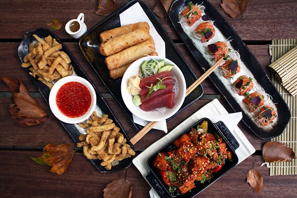 Pan-asian Eight Dish Sharing Menu With Fiz For Two At Interactive Inamo