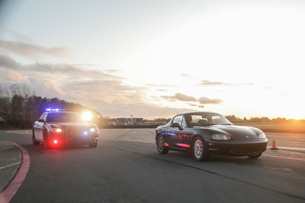 Police Pursuit Driving Experience In A Mazda Mx5