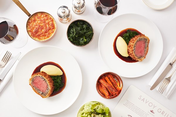Seven Course Tasting Menu For Two At Gordon Ramsays Savoy Grill  London