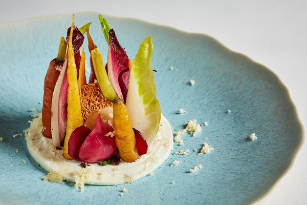 Seven Course Vegetarian Menu Gourmand With Bubbles For Two At Michelin Starred Galvin La Chapelle
