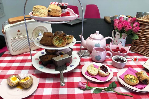 Afternoon Tea For Four At Home With Piglets Pantry