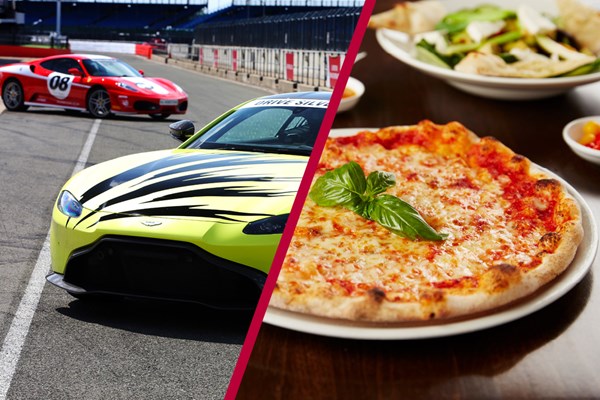 Silverstone Driving Thrill With Three Course Meal At Prezo