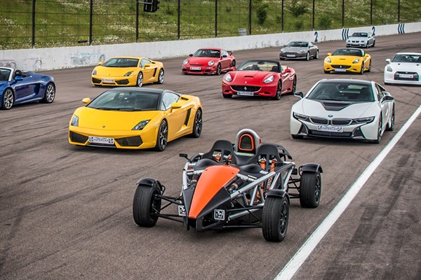Six Supercar Driving Thrill With High Speed Passenger Ride