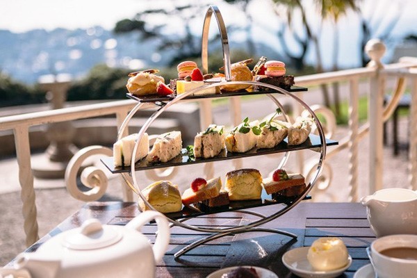 Sparkling Afternoon Tea For Two At Fowey Hall