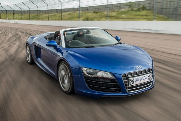 Supercar Driving Blast With High Speed Passenger Ride