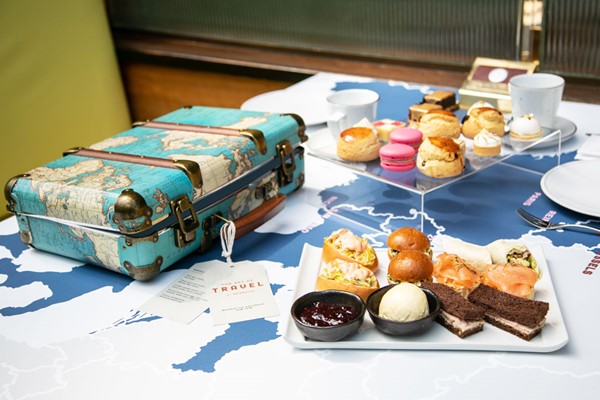 The Art Of Travel Afternoon Tea For Two At Searcys St Pancras