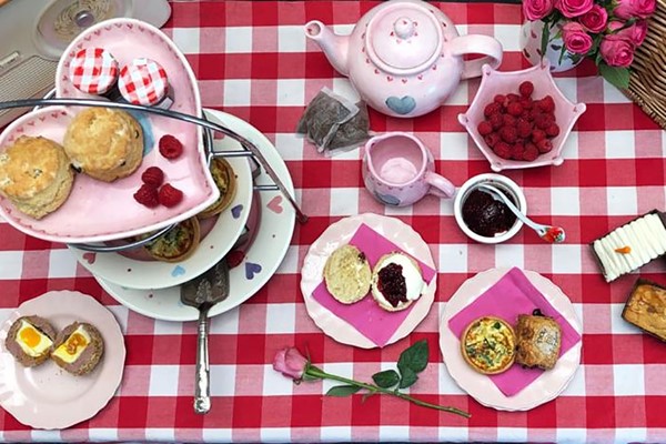 Afternoon Tea For Two At Home With Piglets Pantry