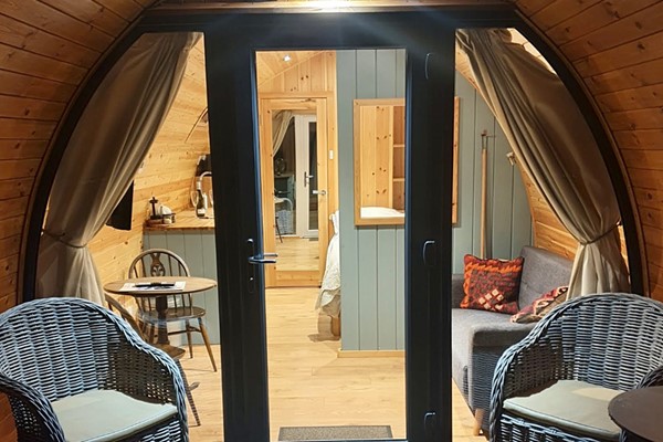 The Quiet Holiday Park One Night Stay In A Glamping Cabin For Two