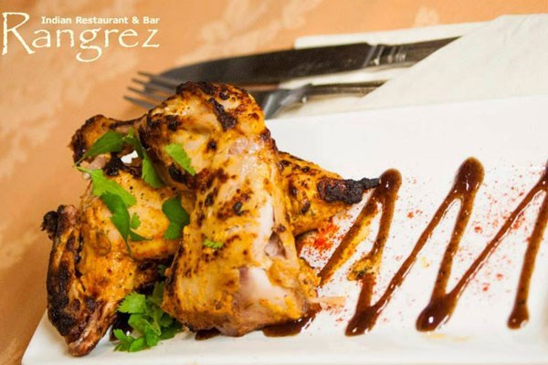 Three Course Indian Meal With A Glass Of Wine For Two At Rangrez