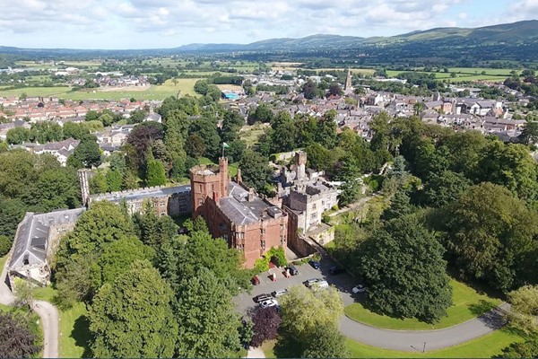 Three Course Meal With A Glass Of Wine For Two At The Ruthin Castle Hotel