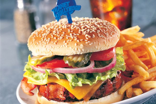 Three Course Meal With Drinks For Two At Planet Hollywood