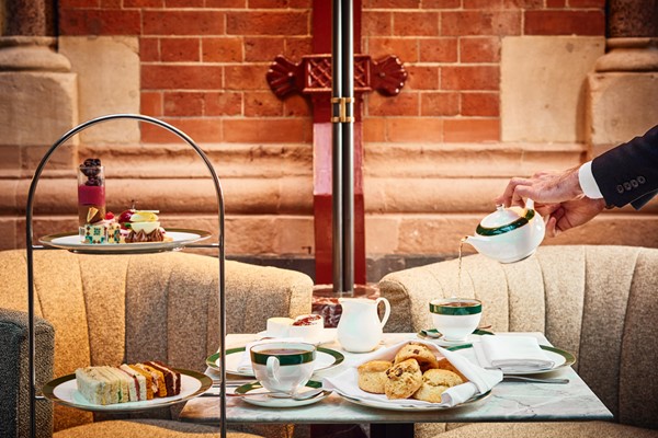 Traditional Afternoon Tea For Two At The Hansom In 5* St Pancras Renaissance Hotel