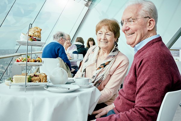 Traditional Afternoon Tea With A View For Two At Spinnaker Tower