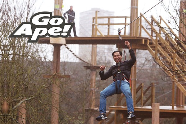 Tree Top Challenge In London For Two Adults At Go Ape