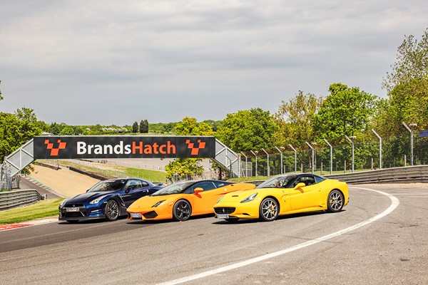Triple Supercar Driving Thrill At Brands Hatch