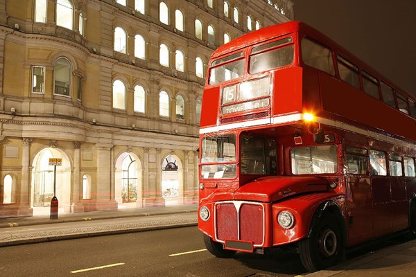 Vintage Bus Tour Of London  Thames River Cruise And Fish And Chips For Two