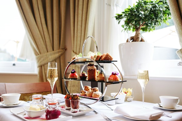 Afternoon Tea With Champagne For Two At Oakley Hall Hotel