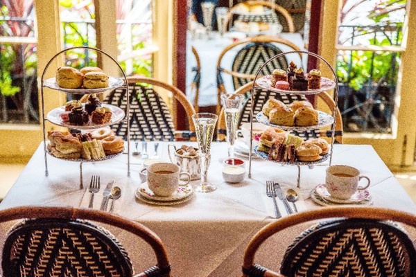 Afternoon Tea With Fiz For Two At Boulevard Brasserie