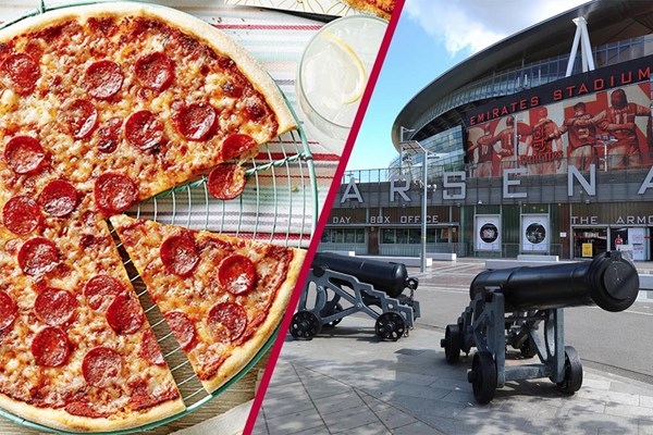 Arsenal Emirates Stadium Tour And Three Course Meal With Wine For Two