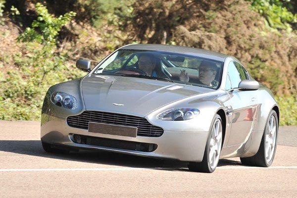 Aston Martin Driving Thrill With Passenger Ride