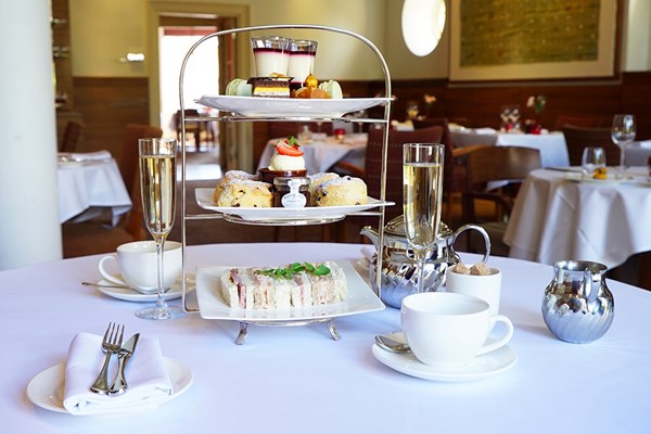 Champagne Afternoon Tea For Two At Cotswold House Hotel