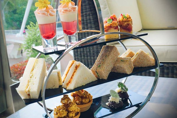 Champagne Afternoon Tea For Two At The Lowry Hotel