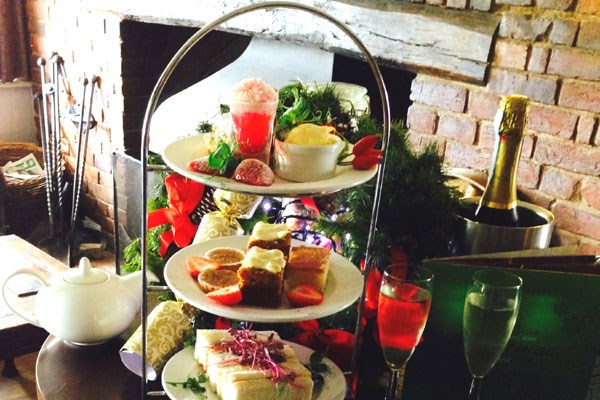Champagne Afternoon Tea For Two At The Mill Hotel In Suffolk