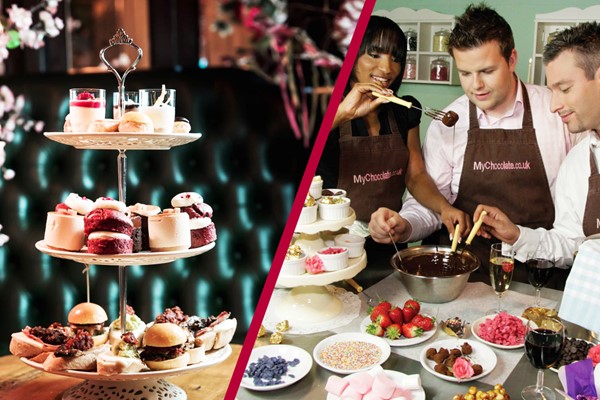 Chocolate Making Workshop And Tapas Style Champagne Afternoon Tea For Two At Map Maison